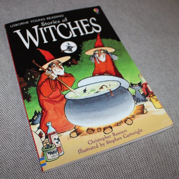 FREE*❤️Usborne Young Reading STORIES OF WITCHES book Christopher Rawson - Picture 1 of 2